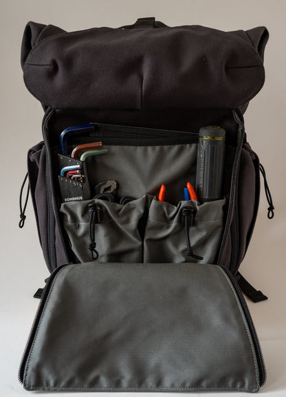 Waxed Twill Backpack 22L