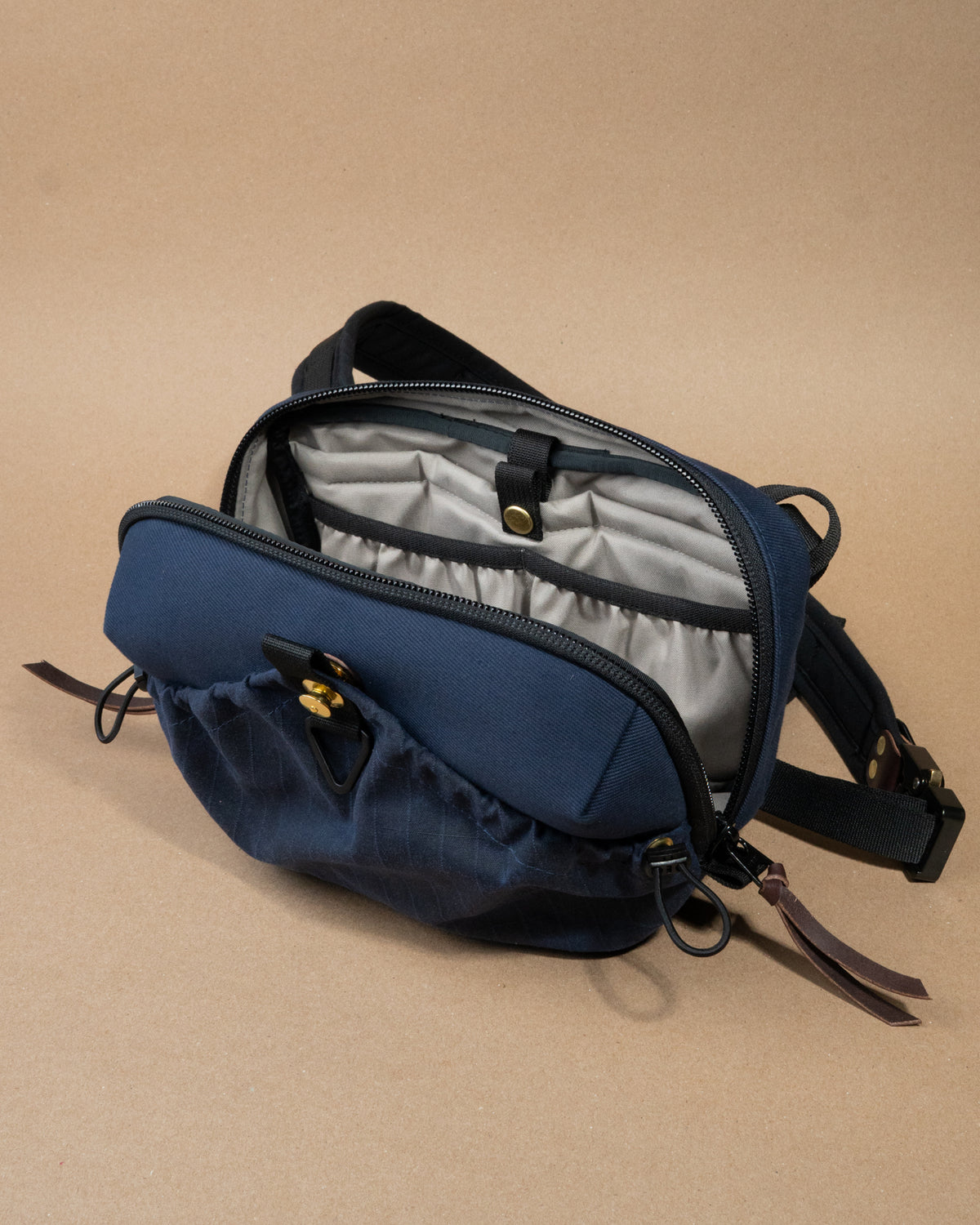 Chestnut Crossbody Sling 4.5L (NVY/DRF/BRN)