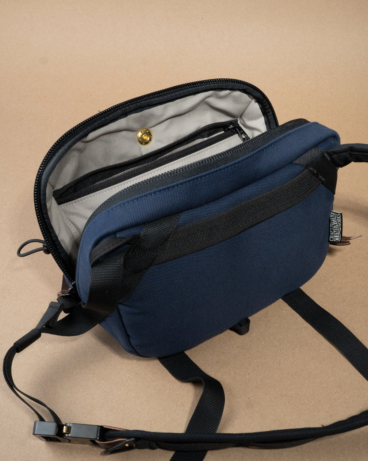 Chestnut Crossbody Sling 4.5L (NVY/DRF/BRN)